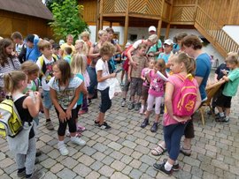 Naturerlebniswanderung mit Kinder